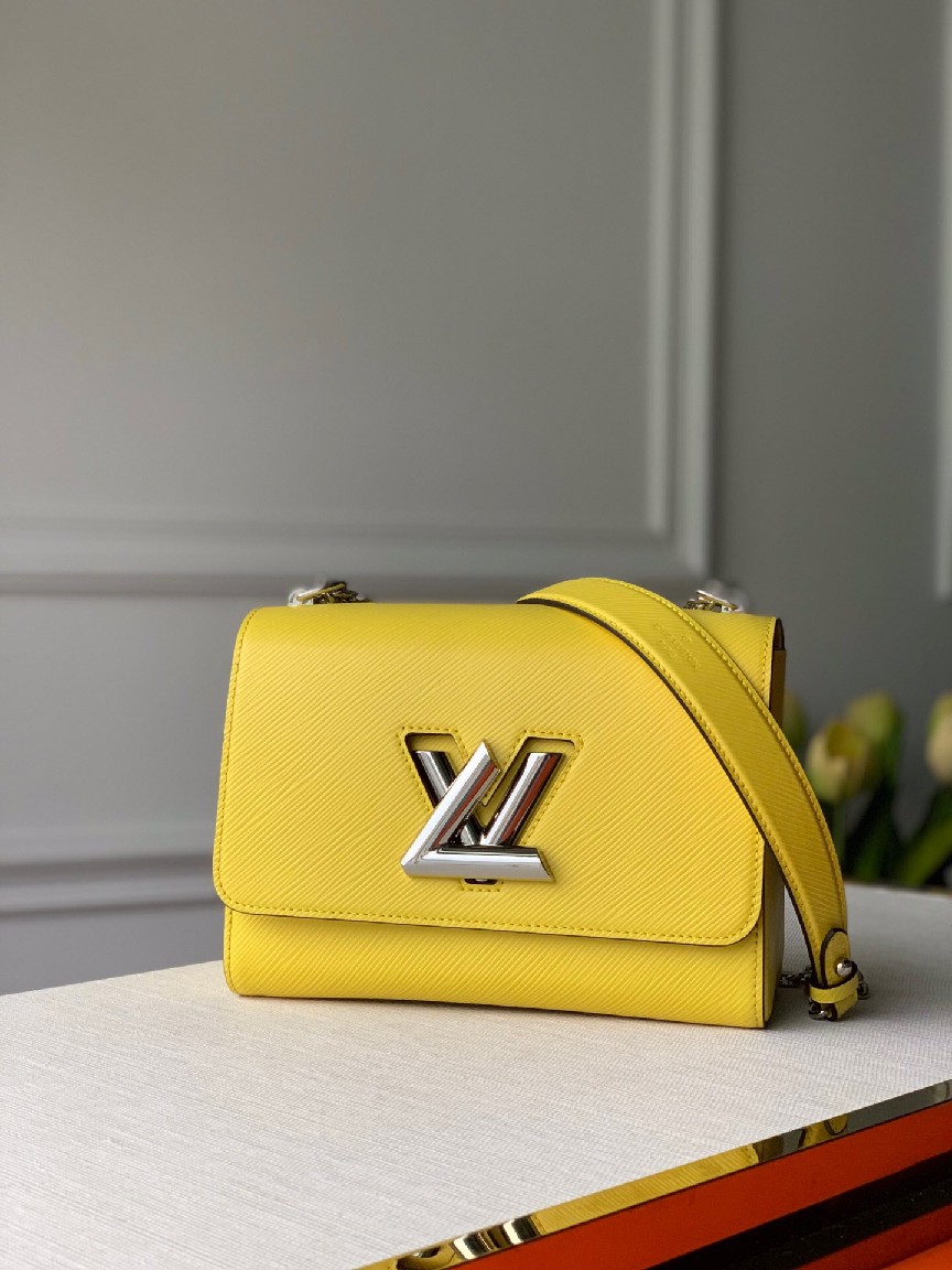 Louis Vuitton TWIST MM M50280 yellow